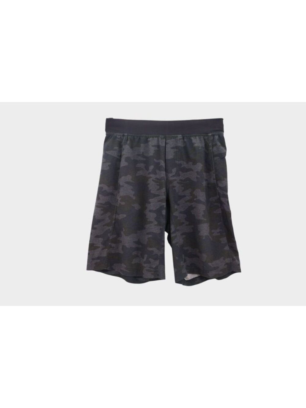 Lululemon T.H.E. Short 9" Linerless in Camo Men’s Size Medium Shorts Black Gray